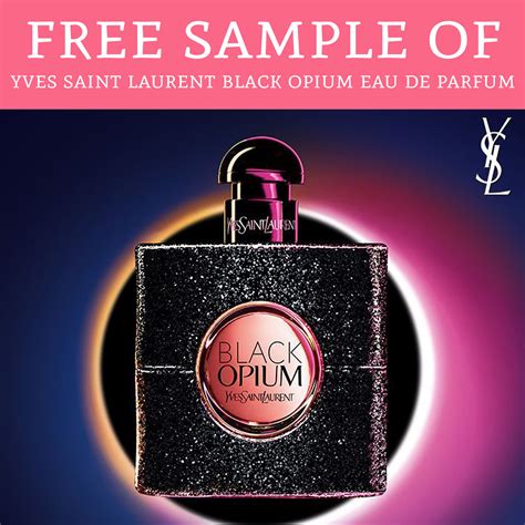 yves saint laurent free sample.